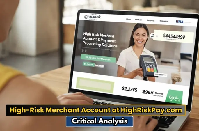High Risk Merchant Account At Highriskpay.com