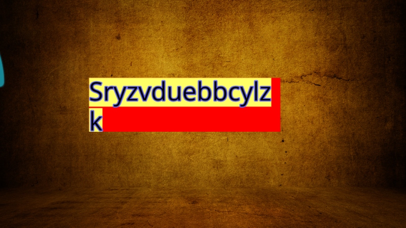 Sryzvduebbcylzk