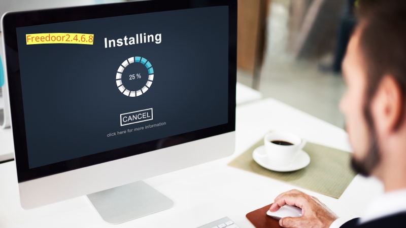 How To Install Freedoor2.4.6.8